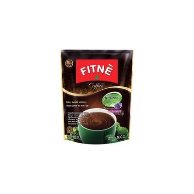 Растворимый диетический кофейный напиток Instant Coffee Mix с черникой и коллагеном Fitne 160 гр / Fitne Instant Coffee Mix Fiber And Collagen Fitne 160g