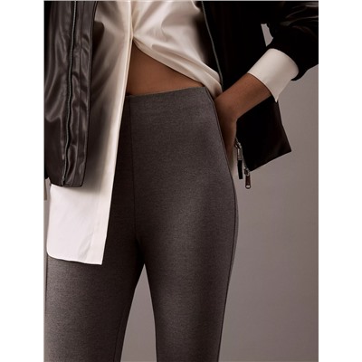 Solid Ponte Skinny Pants