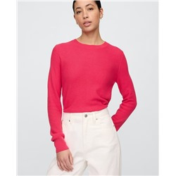 Textured Crewneck Sweater