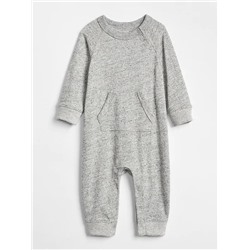 Baby Marled Pocket One-Piece