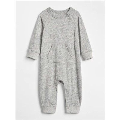 Baby Marled Pocket One-Piece