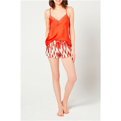 Short Sanguine Blanco y rojo