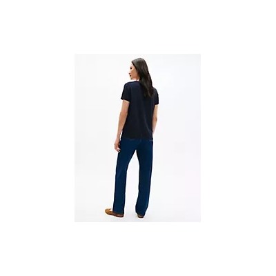 Relaxed Fit Drapey V-Neck T-Shirt