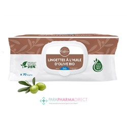 Gifrer Bébé Lingettes Nettoyantes à l'Huile d'Olive BIO x70