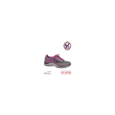 Dansko Shayla Charcoal/Berry Athletic Shoe