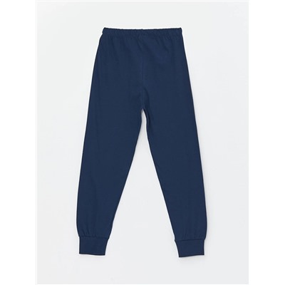 LC Waikiki Bisiklet Yaka Baskılı Uzun Kollu Erkek Çocuk Pijama Takımı, LCW Kids                                            
                                            Bisiklet Yaka Baskılı Uzun Kollu Erkek Çocuk Pijama Takımı