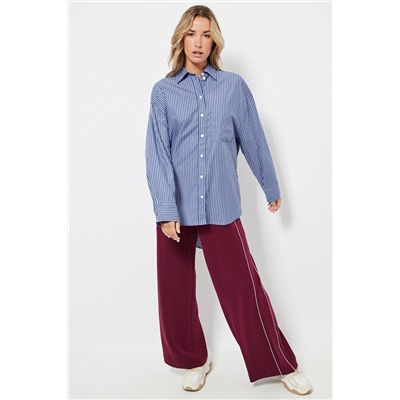 Pantalón wide leg - Burdeos