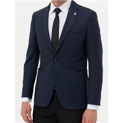 Lacivert Klasik Blazer Ekstra Slim Fit Ceket