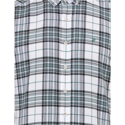 Su Yeşili Slim Fit Uzun Kollu Gömlek