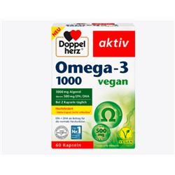 Omega-3 1000 Kapseln 60 St, 42,9 g