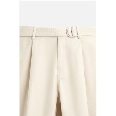 PANTALÓN PLIEGUES CINTURÓN