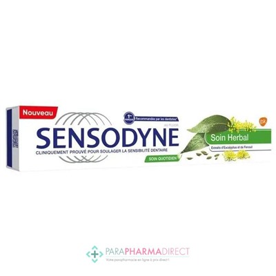 Sensodyne Dentifrice Soin Herbal 75ml