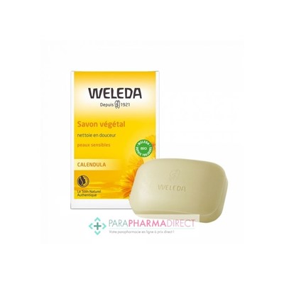 Weleda Savon Végétal au Calendula 100g