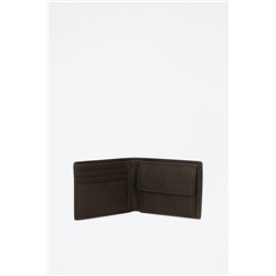 Cartera Badge Marrón