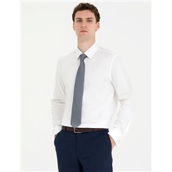 Beyaz Slim Fit Uzun Kollu Klasik Gömlek
