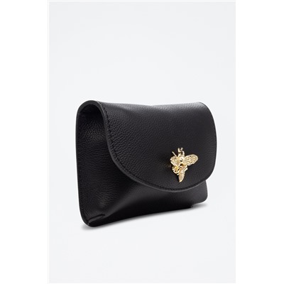 Bandolera de piel Negro - Firenze Artegiani