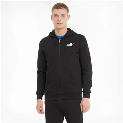Essentials Logo Men's Zip-Up Hoodie