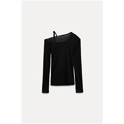 ASYMMETRIC DOUBLE LAYER T-SHIRT