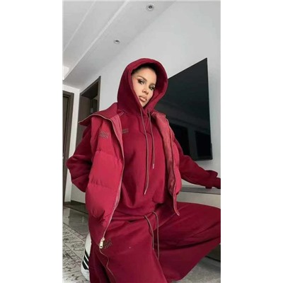 Женский теплый костюм-тройка  Mi*uMi*u