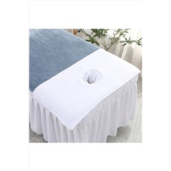 MEŞELİ TEKSTİL, Spa Masaj Yatağı Delikli Havlu Soft Cotton 50x80 Cm
