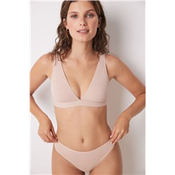 Sujetador triangular LOVELY halter beige