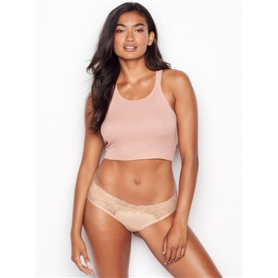 VICTORIA'S SECRET Lace Trim Cheeky Panty