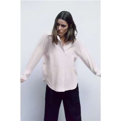 CAMISA OXFORD CON ALGODÓN