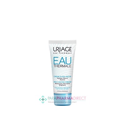 Uriage Crème d'Eau Riche Hydratante 40ml