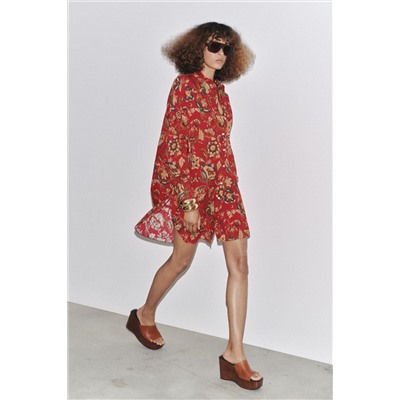 ZW COLLECTION PRINTED LONG SHIRT