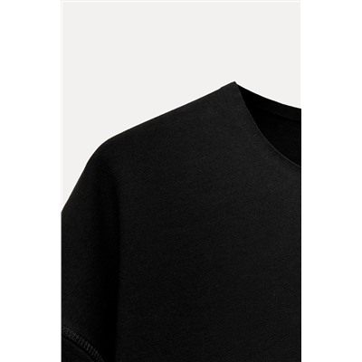 LONG SLEEVE COTTON T-SHIRT