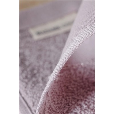 Gauthıer Nakışlı %100 Pamuk 2'li El Havlusu - Mürdüm - 30x45 cm