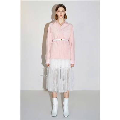 Camisa de terciopelo Rosa