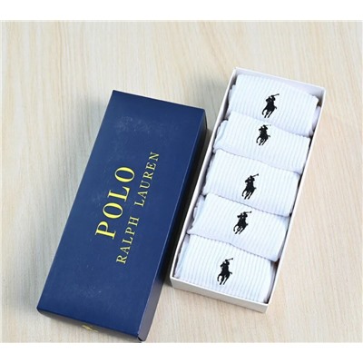 Упаковка из пяти пар мужских и женских зимних хлопковых носков RALPH LAURE*N