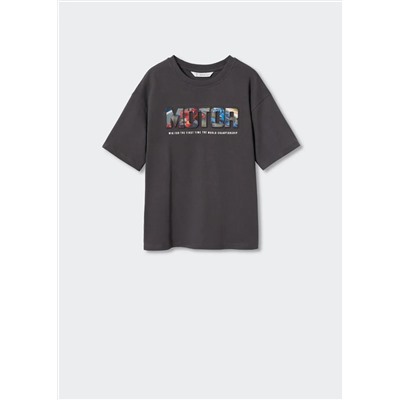 Camiseta estampado relieve -  Niño | MANGO OUTLET España
