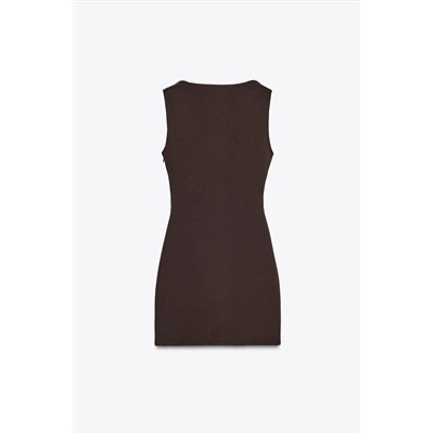 DRAPED SHORT DRESS