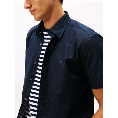 Regular Fit Stretch Oxford Shirt
