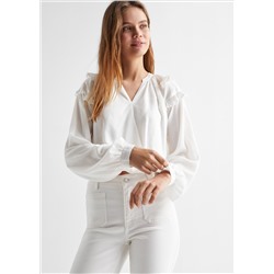 Jeans flare bolsillos