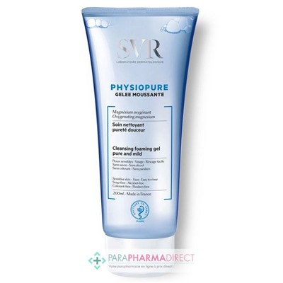 SVR PHYSIOPURE GELEE MOUSSANTE - Soin Nettoyant, Pureté Douceur 200ml