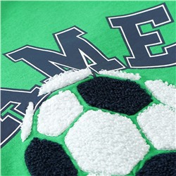 Jungen Hoodie mit Fußball-Motiv