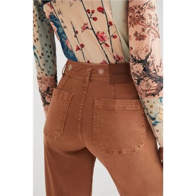 Pantalón wide leg straight