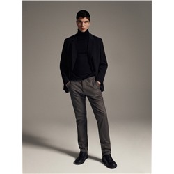 Slim-Fit-Chinohose mit hohem Baumwollanteil
