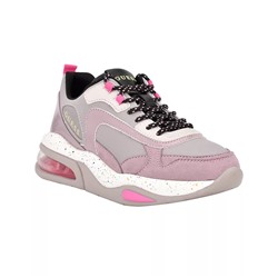 GUESS Women's Fever Lace Up Fashion Sneaker