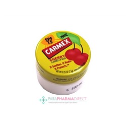 Carmex Baume Hydratant Lèvres Goût Cerise pot 7,5g
