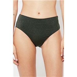 2 bragas altas - Verde y negro