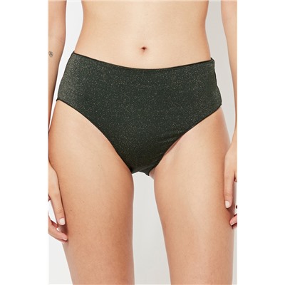 2 bragas altas - Verde y negro