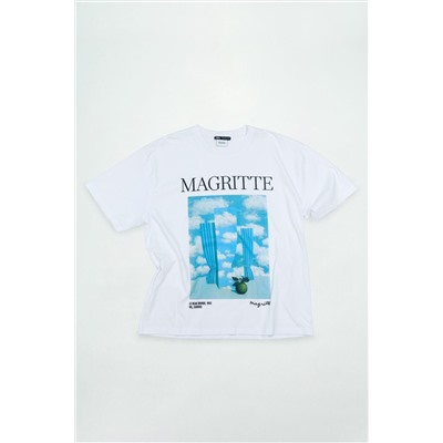 RENÉ MAGRITTE PRINT T-SHIRT
