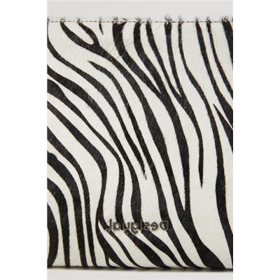 Bolso bandolera piel animal print