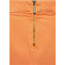 Jeans slim capri cremallera