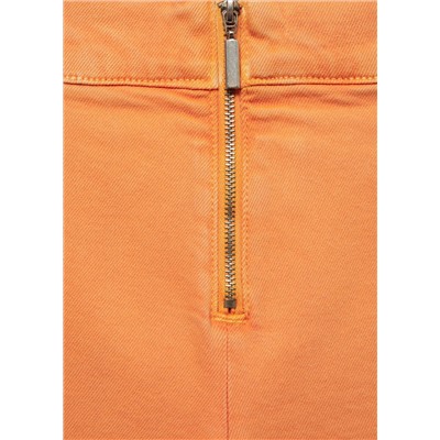 Jeans slim capri cremallera