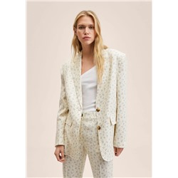 Americana lino oversize -  Mujer | MANGO OUTLET Melilla